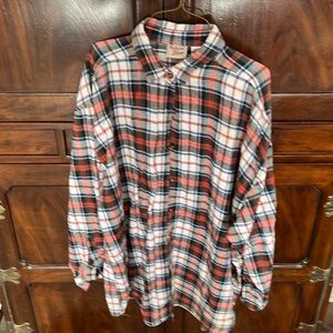XL Backroads blues  LONG SLEEVE causal shirt